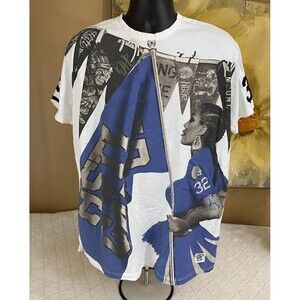 Vintage Y2K Hustle Gang Cheerleader Graphic Hip Hop #32 Mens T Shirt Size XL